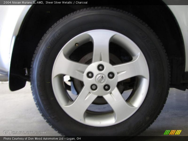 Sheer Silver Metallic / Charcoal 2004 Nissan Murano SL AWD