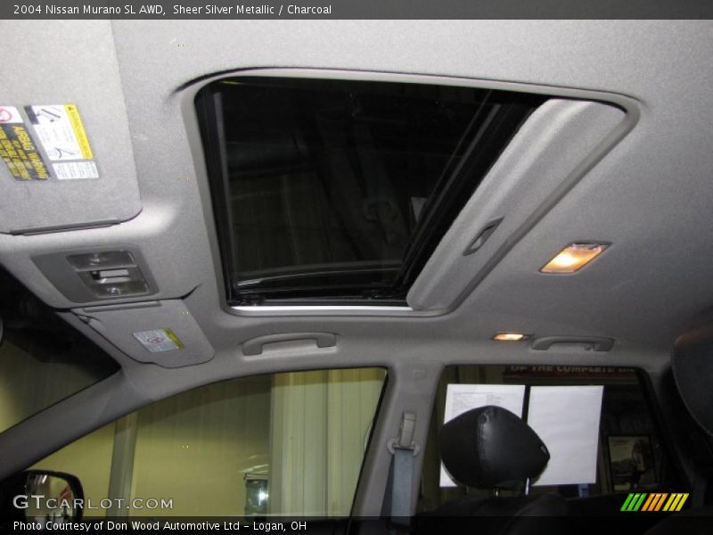 Sheer Silver Metallic / Charcoal 2004 Nissan Murano SL AWD