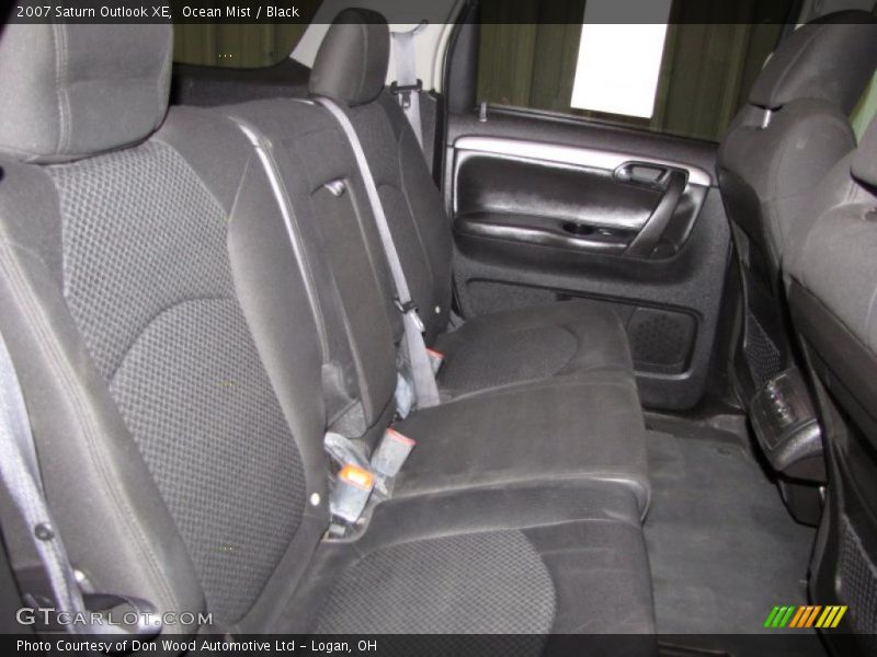 Ocean Mist / Black 2007 Saturn Outlook XE