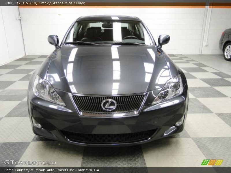 Smoky Granite Mica / Black 2008 Lexus IS 350