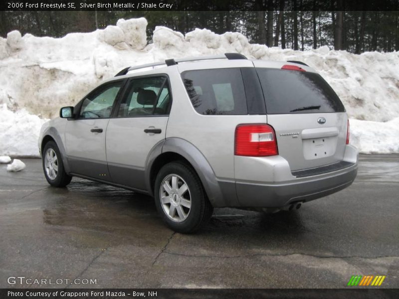 Silver Birch Metallic / Shale Grey 2006 Ford Freestyle SE