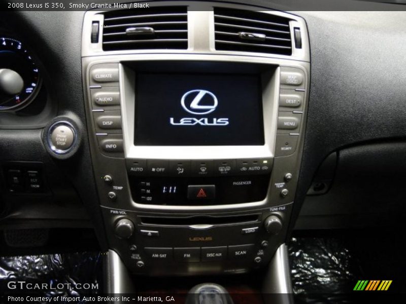Controls of 2008 IS 350