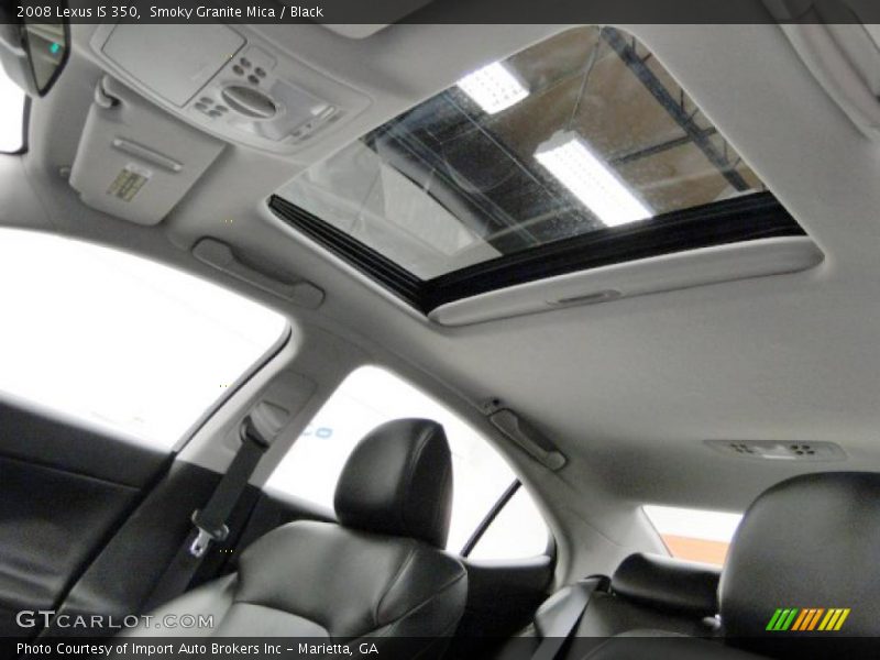 Sunroof of 2008 IS 350