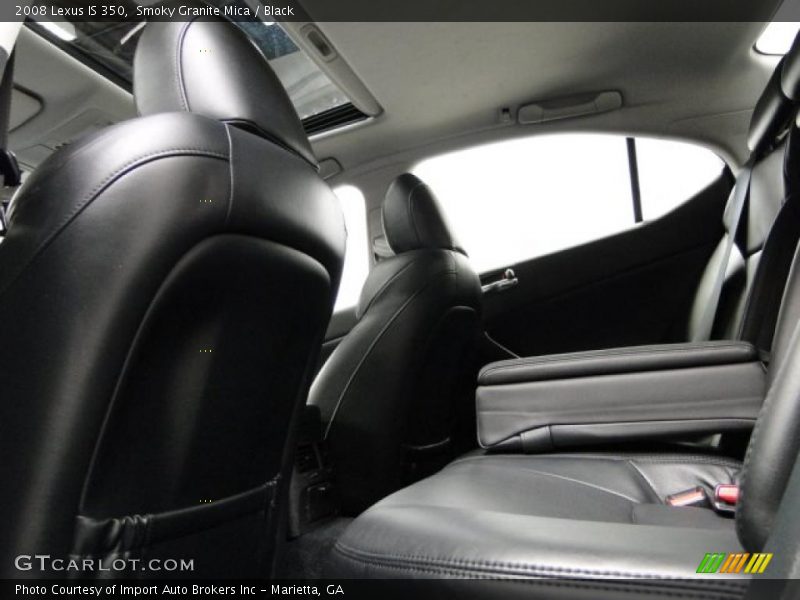  2008 IS 350 Black Interior