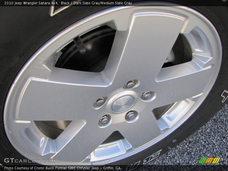 Black / Dark Slate Gray/Medium Slate Gray 2010 Jeep Wrangler Sahara 4x4