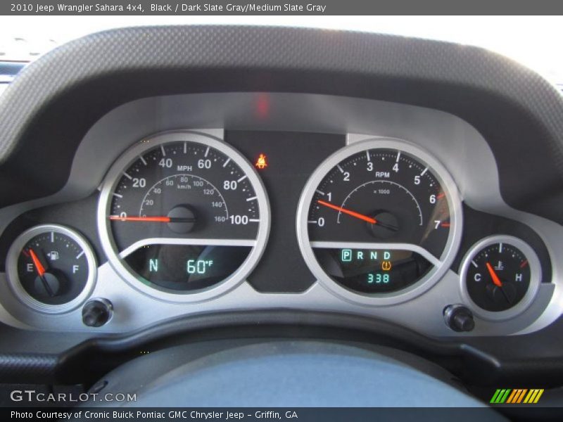Black / Dark Slate Gray/Medium Slate Gray 2010 Jeep Wrangler Sahara 4x4