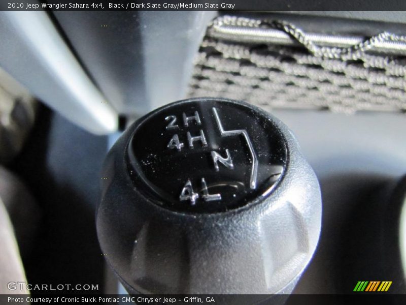 Black / Dark Slate Gray/Medium Slate Gray 2010 Jeep Wrangler Sahara 4x4