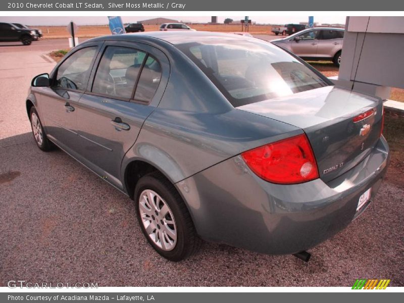 Silver Moss Metallic / Gray 2010 Chevrolet Cobalt LT Sedan