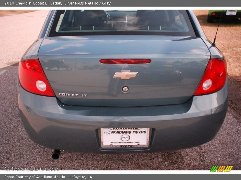 Silver Moss Metallic / Gray 2010 Chevrolet Cobalt LT Sedan