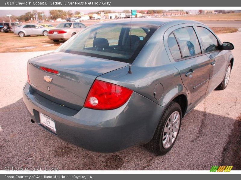 Silver Moss Metallic / Gray 2010 Chevrolet Cobalt LT Sedan