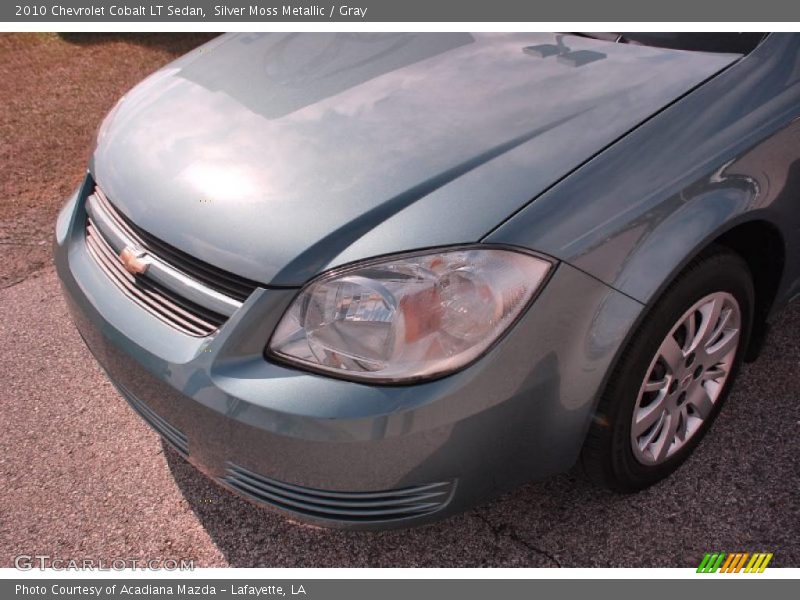 Silver Moss Metallic / Gray 2010 Chevrolet Cobalt LT Sedan
