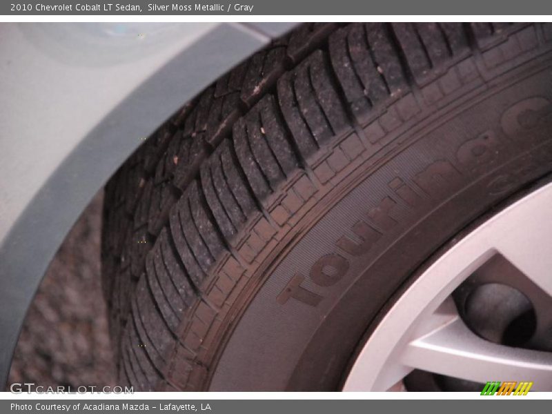 Silver Moss Metallic / Gray 2010 Chevrolet Cobalt LT Sedan