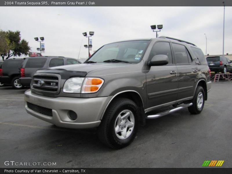 Phantom Gray Pearl / Oak 2004 Toyota Sequoia SR5