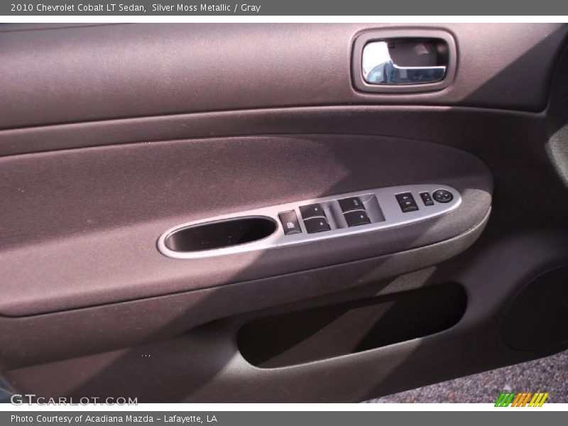 Silver Moss Metallic / Gray 2010 Chevrolet Cobalt LT Sedan