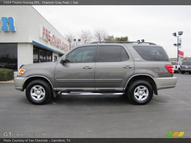 Phantom Gray Pearl / Oak 2004 Toyota Sequoia SR5