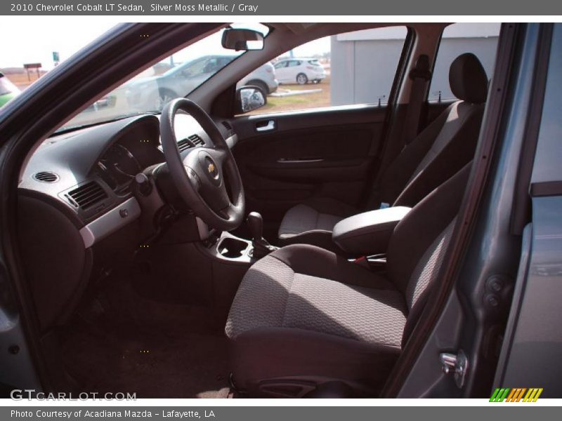 Silver Moss Metallic / Gray 2010 Chevrolet Cobalt LT Sedan