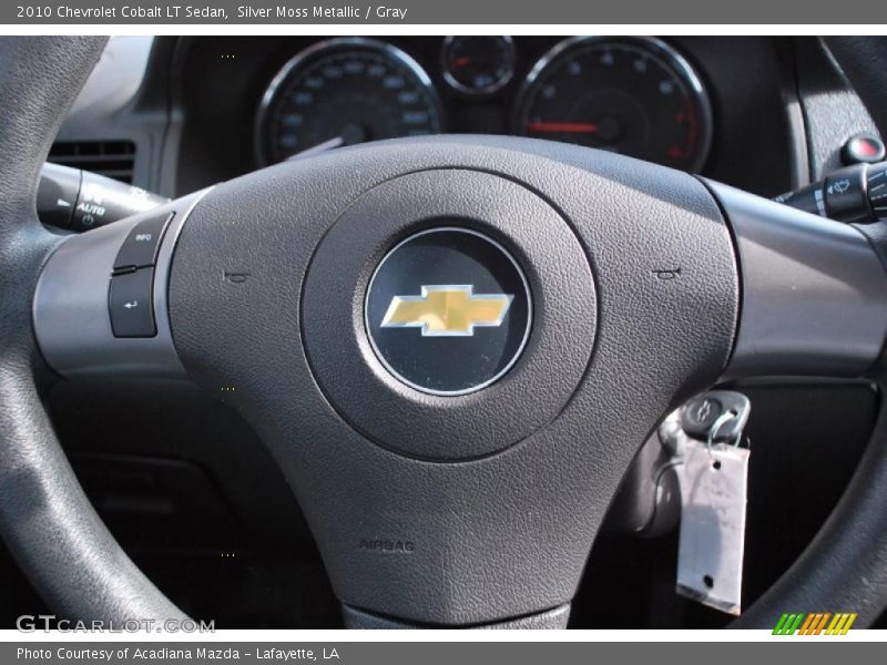 Silver Moss Metallic / Gray 2010 Chevrolet Cobalt LT Sedan