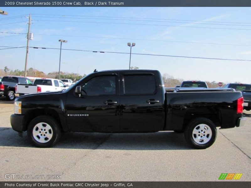 Black / Dark Titanium 2009 Chevrolet Silverado 1500 Crew Cab