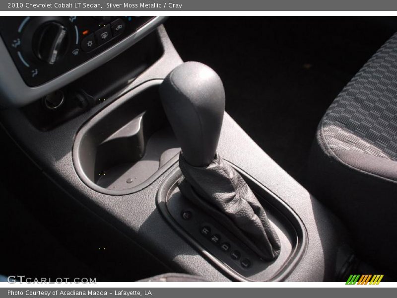 Silver Moss Metallic / Gray 2010 Chevrolet Cobalt LT Sedan