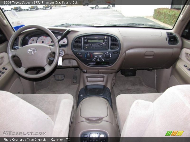 Phantom Gray Pearl / Oak 2004 Toyota Sequoia SR5