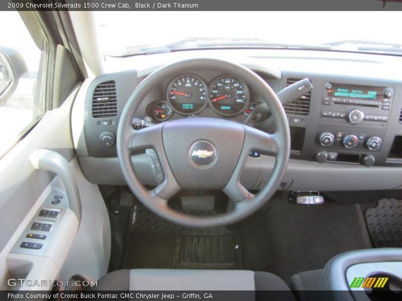 Black / Dark Titanium 2009 Chevrolet Silverado 1500 Crew Cab