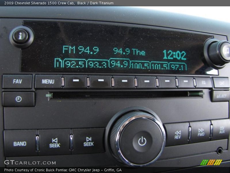 Controls of 2009 Silverado 1500 Crew Cab