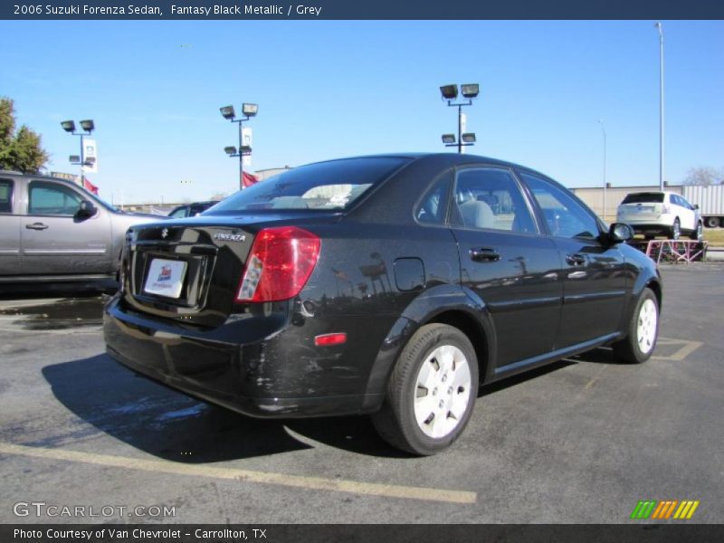 Fantasy Black Metallic / Grey 2006 Suzuki Forenza Sedan