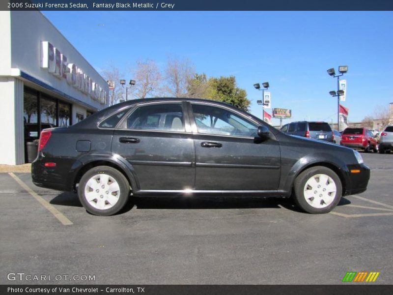 Fantasy Black Metallic / Grey 2006 Suzuki Forenza Sedan