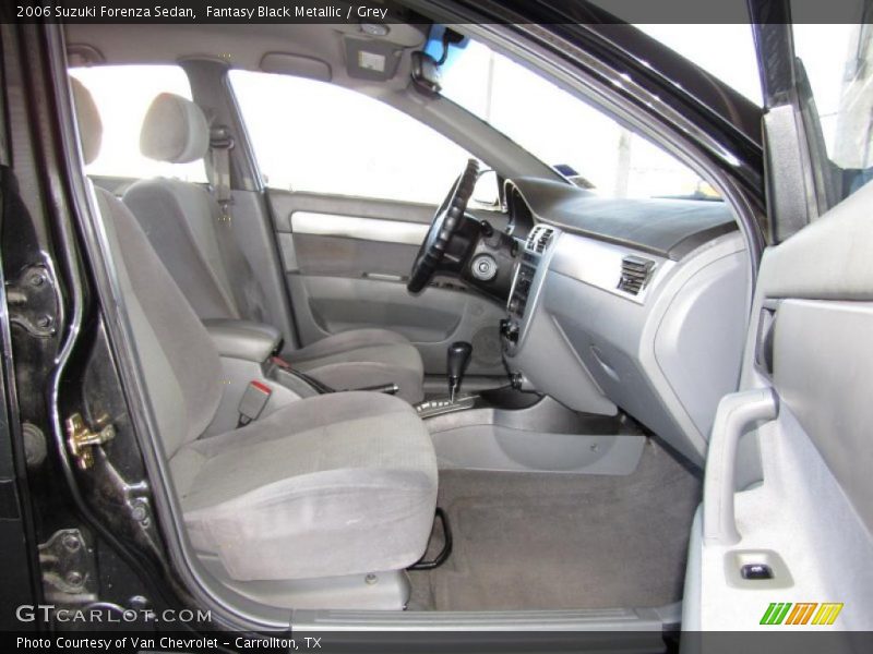 Fantasy Black Metallic / Grey 2006 Suzuki Forenza Sedan