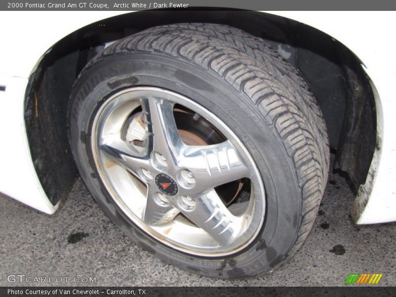 Arctic White / Dark Pewter 2000 Pontiac Grand Am GT Coupe