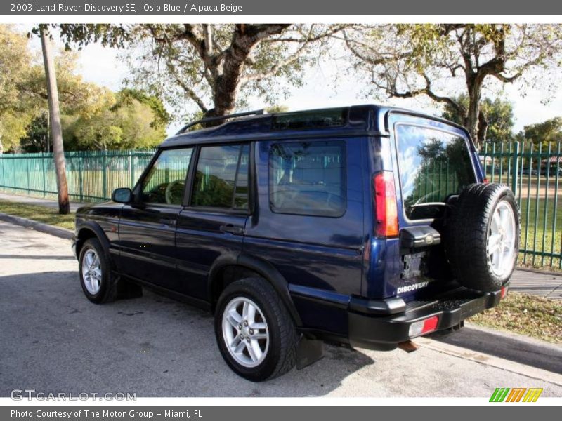 Oslo Blue / Alpaca Beige 2003 Land Rover Discovery SE