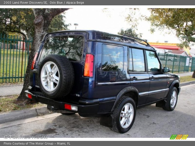 Oslo Blue / Alpaca Beige 2003 Land Rover Discovery SE