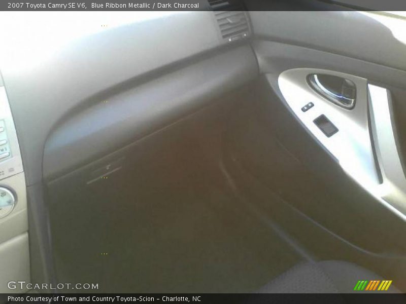 Blue Ribbon Metallic / Dark Charcoal 2007 Toyota Camry SE V6