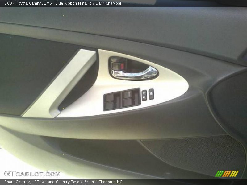 Blue Ribbon Metallic / Dark Charcoal 2007 Toyota Camry SE V6