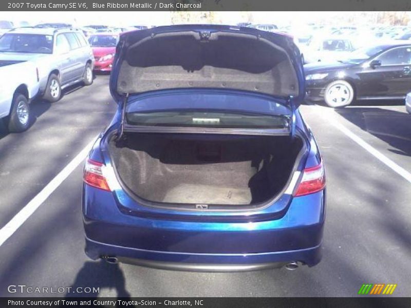 Blue Ribbon Metallic / Dark Charcoal 2007 Toyota Camry SE V6