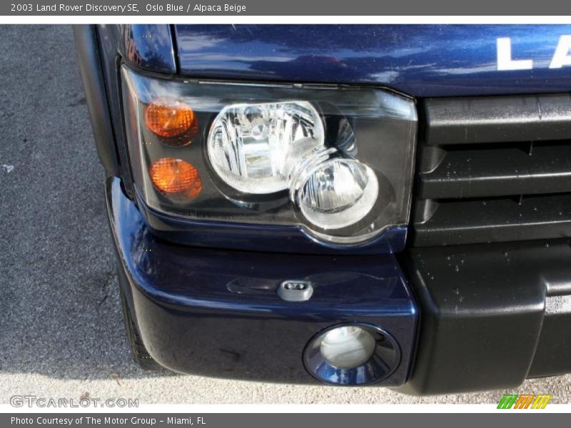 Oslo Blue / Alpaca Beige 2003 Land Rover Discovery SE