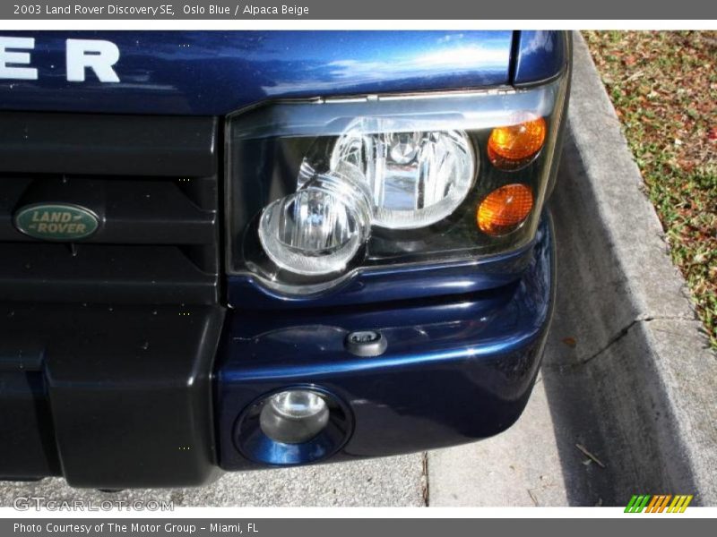 Oslo Blue / Alpaca Beige 2003 Land Rover Discovery SE