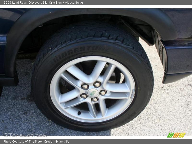 Oslo Blue / Alpaca Beige 2003 Land Rover Discovery SE