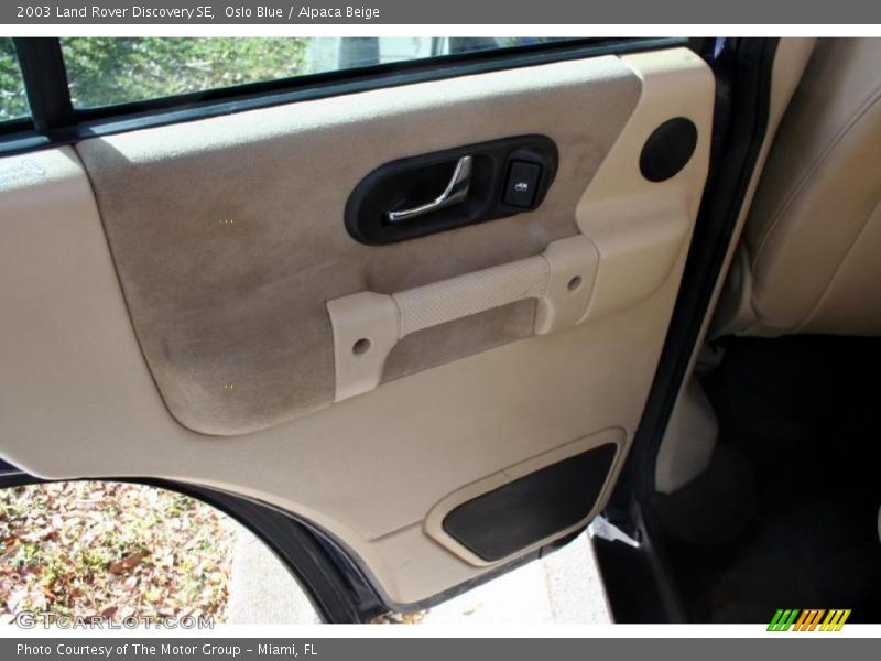 Oslo Blue / Alpaca Beige 2003 Land Rover Discovery SE