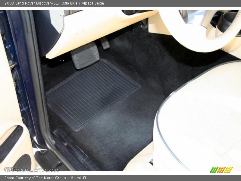 Oslo Blue / Alpaca Beige 2003 Land Rover Discovery SE