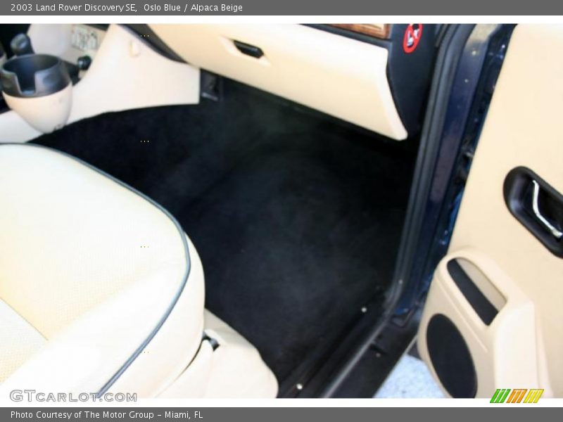 Oslo Blue / Alpaca Beige 2003 Land Rover Discovery SE