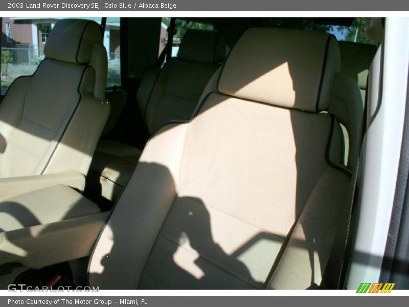Oslo Blue / Alpaca Beige 2003 Land Rover Discovery SE