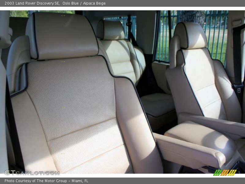 Oslo Blue / Alpaca Beige 2003 Land Rover Discovery SE