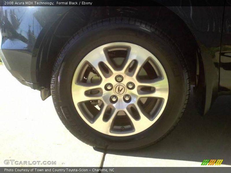 Formal Black / Ebony 2008 Acura MDX Technology