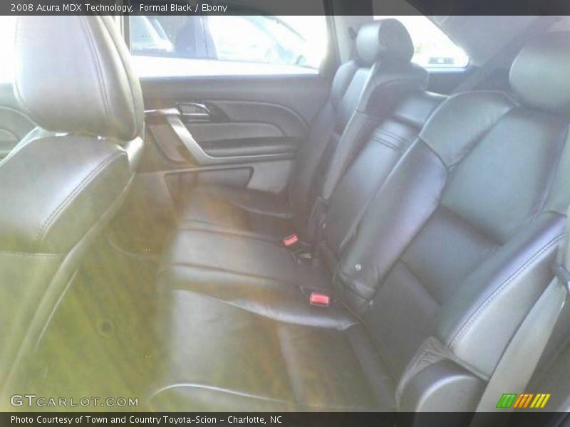 Formal Black / Ebony 2008 Acura MDX Technology