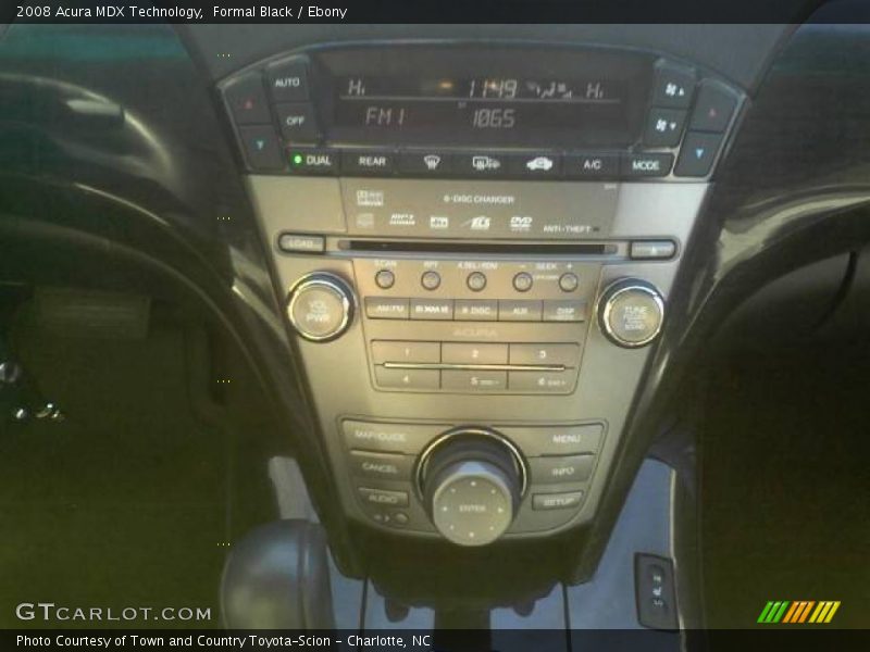 Formal Black / Ebony 2008 Acura MDX Technology