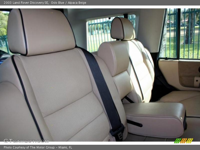 Oslo Blue / Alpaca Beige 2003 Land Rover Discovery SE