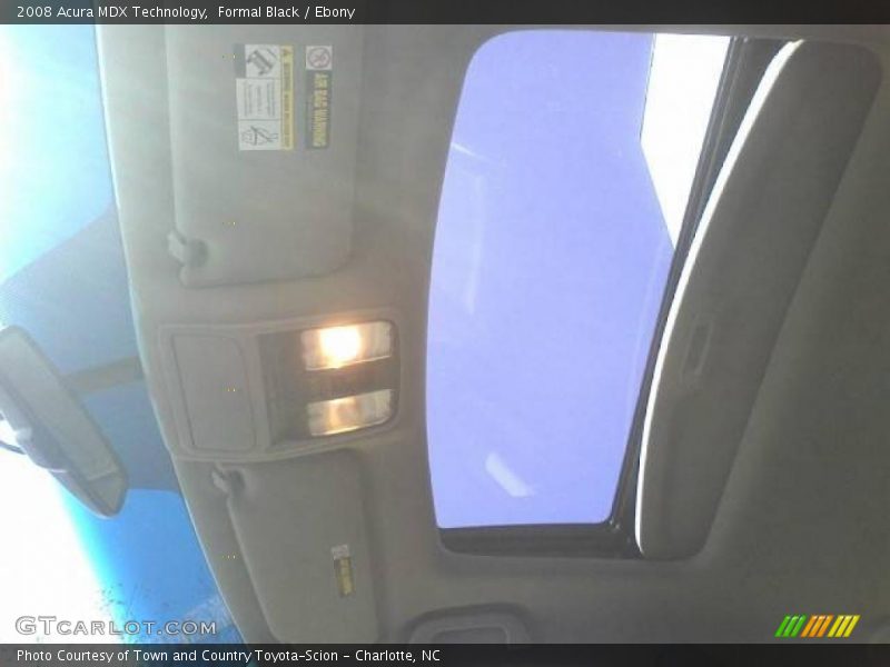 Formal Black / Ebony 2008 Acura MDX Technology
