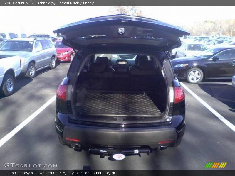 Formal Black / Ebony 2008 Acura MDX Technology