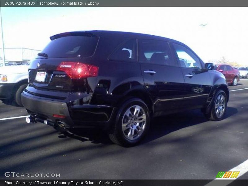 Formal Black / Ebony 2008 Acura MDX Technology